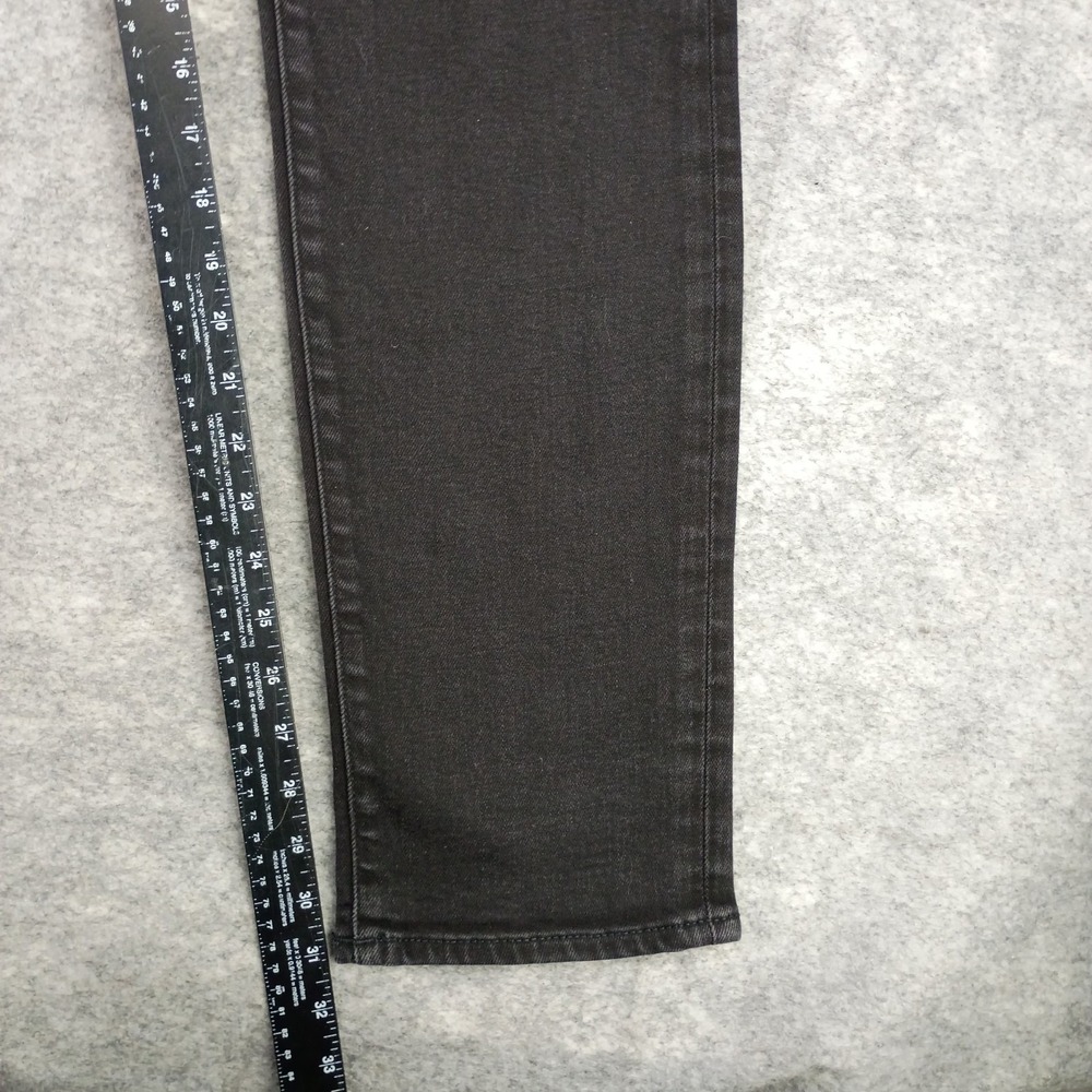 True Religion Mens 36 Rocco Relaxed Skinny Black Jeans Casual Stretch - Picture 13 of 14